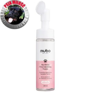 Mubo No Rinse Paw Cleaning Foam Watermelon 200 ml – pianka do mycia łapek psa i kota