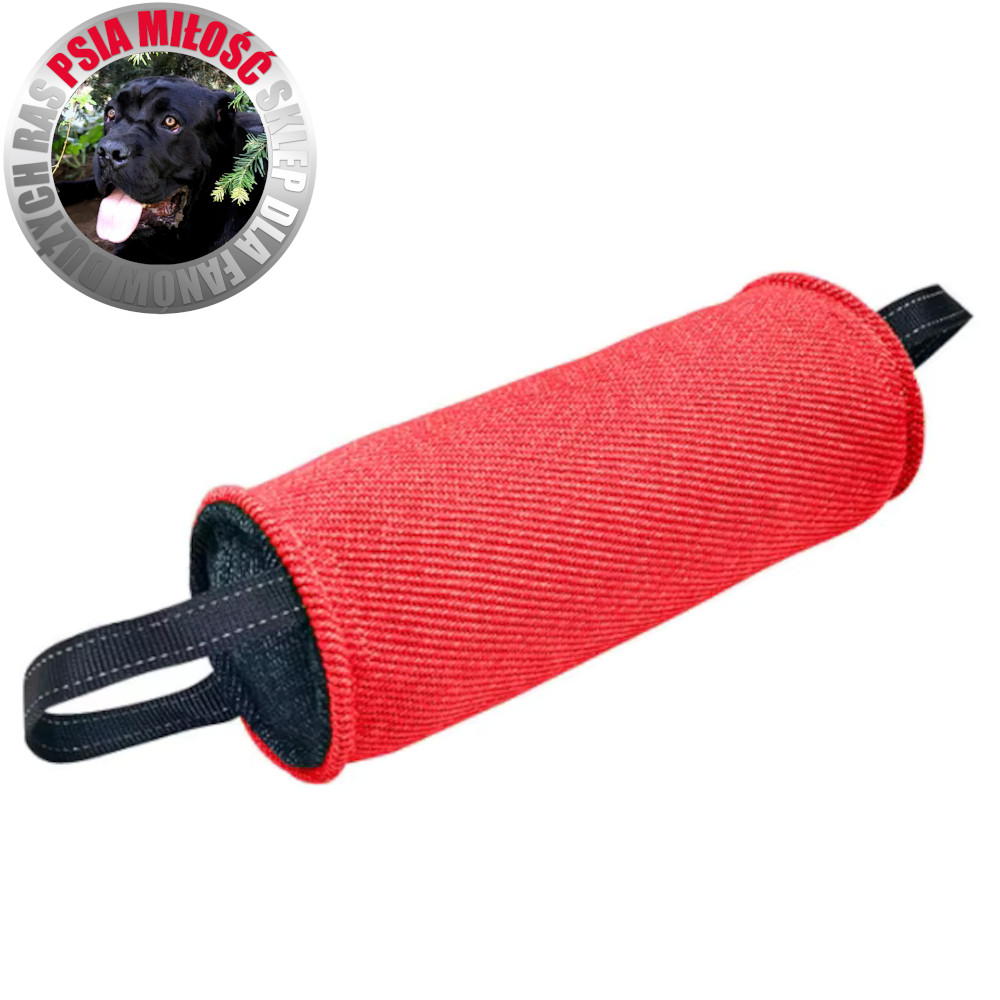 Szarpak Psia Miłość HERMES 30x10cm z nylcotu z dwiema rączkami - 5 kolorów - obrazek 5