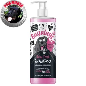 Bugalugs Baby Fresh Shampoo 500ml - delikatny szampon dla szczeniaka, koncentrat 1:20
