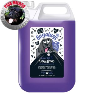 Bugalugs Maxi White Shampoo 5L - szampon do białej sierści psa, uwydatniający kolor włosa, koncentrat 1:10