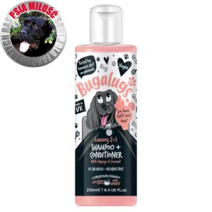Bugalugs Luxury 2in1 Papaya & Coconut Shampoo 250ml - szampon z odżywką dla psa