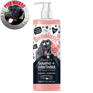 Bugalugs Luxury 2in1 Papaya & Coconut Shampoo 500ml - szampon z odżywką dla psa