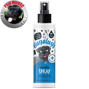 Bugalugs Wrinkle Spray 200ml - spray z chlorheksydyną do higieny fałdów skórnych psa i kota